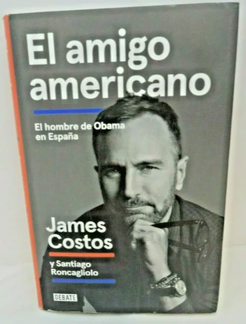 El amigo americano tapa dura de Costos, James Y SANTIAGO RONCAGLIOLO DEBATE