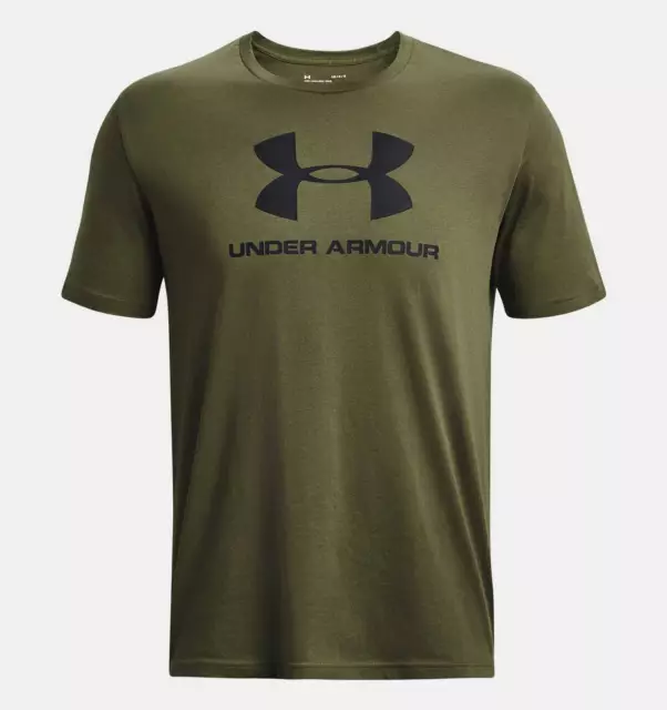 Under Armour Tee Big Sportstyle Logo - T-shirt A Manica Corta Verde - Taglia Xl