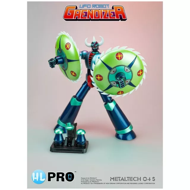 Metaltech 04 Grendizer GIN GIN nemico di Goldrake METALLIC Color Die Cast HL PRO