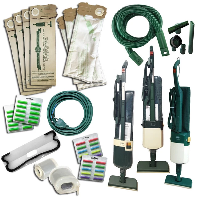 Sacchetti Per Aspirapolvere 10 Pezzi Per Vorwerk Folletto VK 116 - Foto 7