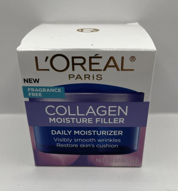 L'oreal Paris Fragrance Free Collagen Moisture Filler Day-1.7oz