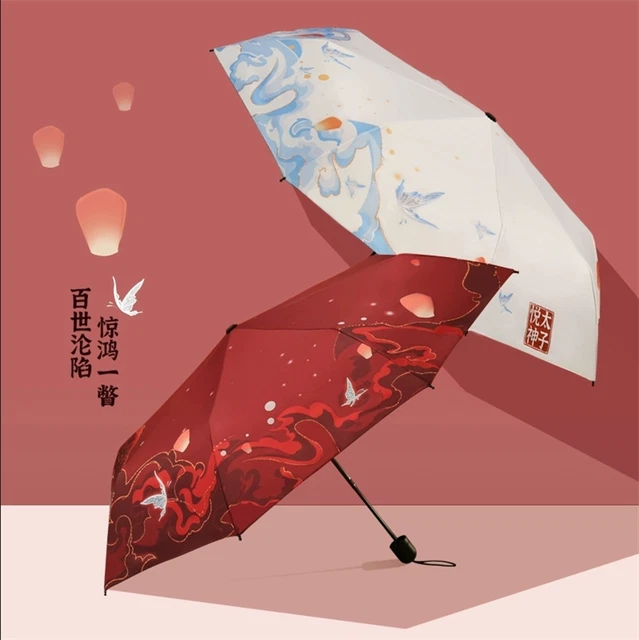 Heaven Official’s Blessing 天官赐福 Automatic Umbrella Protect Against UV And Rain