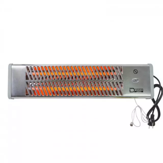 Chauffage radiant / rayonnant à quartz 1200 watt - Radiateur D61008