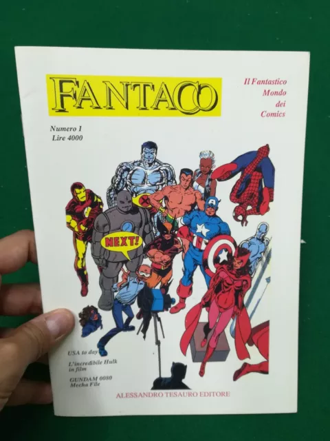 FantaCo N.1 - Il Fantastico Mondo dei Comics - A. Tesauro Editore (OTT/DIC 1990)