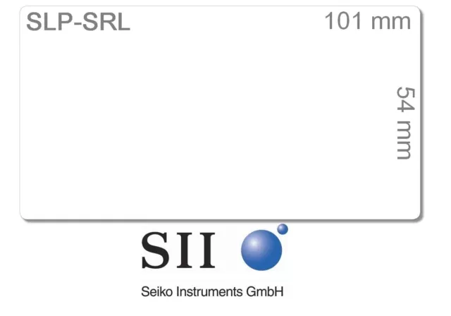 Seiko Instruments SLP-SRL Versandetiketten 54x101 mm / 1 Rolle à 220