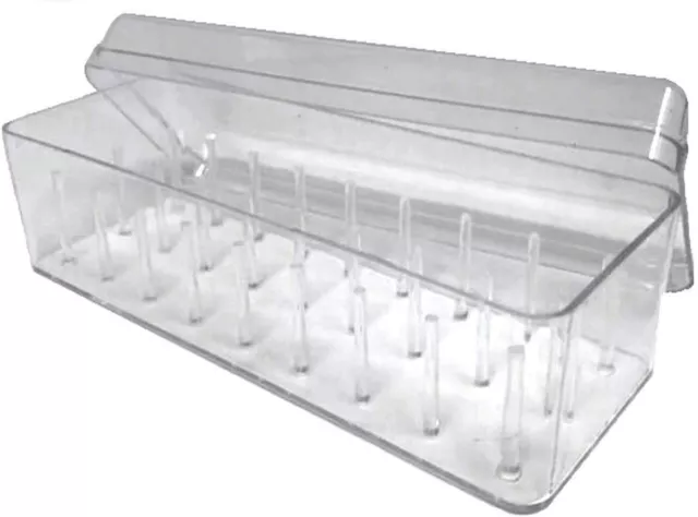 Quilted Bear 27 Spool Sewing Thread Storage Box/Organiser - 19.5x7x6cm