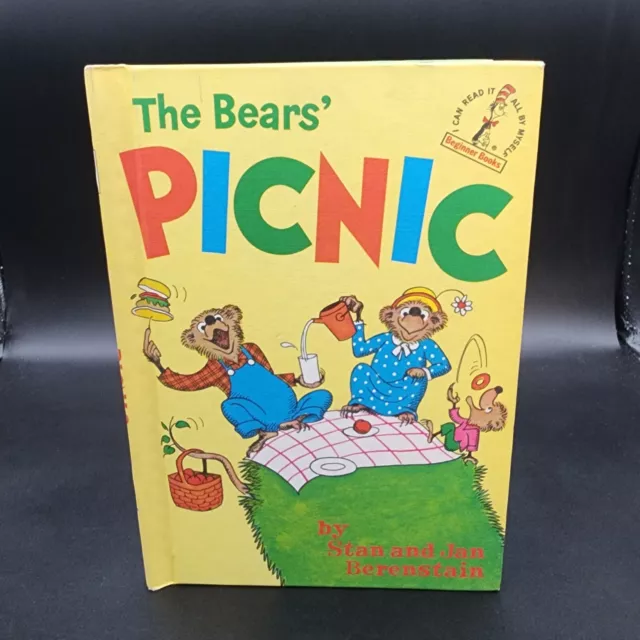 Dr Seuss Beginner Books The Bears' Picnic By Stan and Jan Berenstain 1966