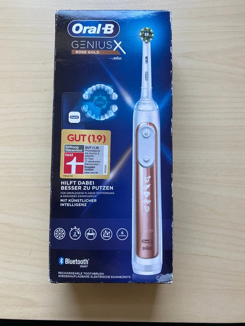 Oral-B Genius X Elektrische Zahnbürste - Roségold OVP
