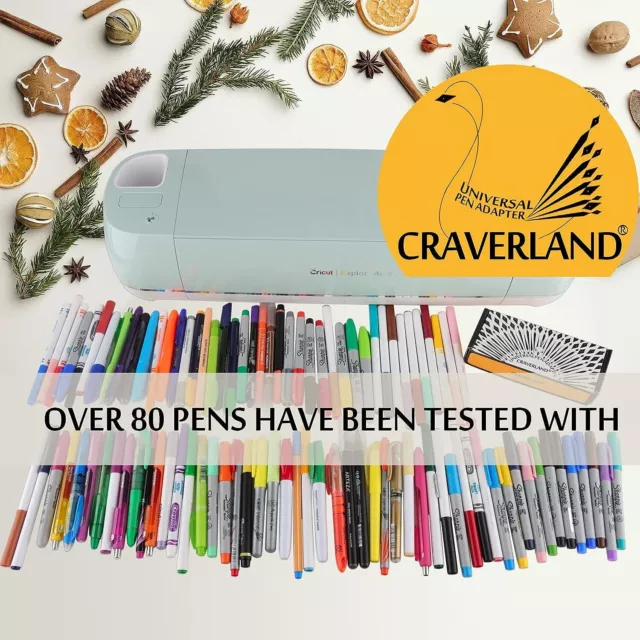 CRAVERLAND Adaptador universal de bolígrafo para máquina de corte Cricut... 3