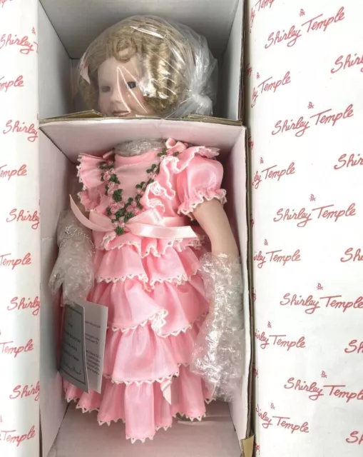 Shirley Temple Littlest Rebel Danbury Mint Doll Silver Screen NRFB COA #C8532
