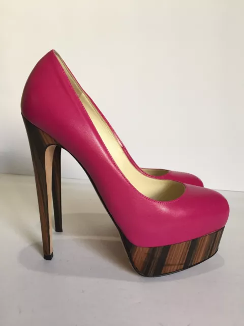 Brian Atwood 'Hamper' Pump In Pink, 37.5, $845