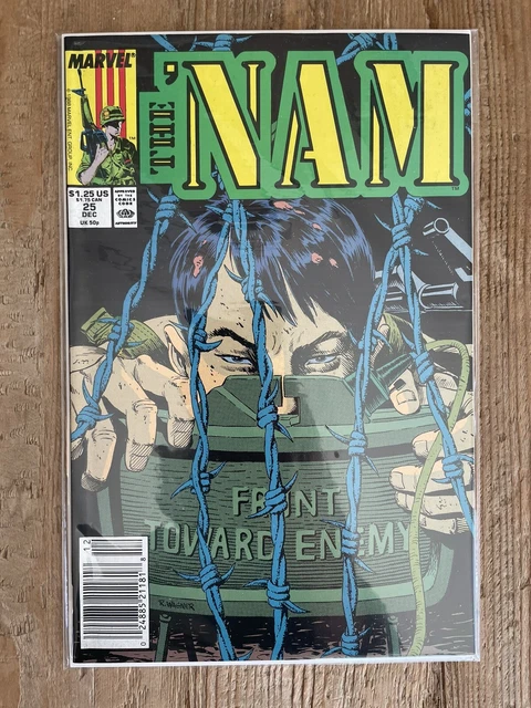 The ‘Nam Comic Lot Issues 17-18 & 25 VG+ 1988 Marvel Doug Murray Wayne Vansant 3