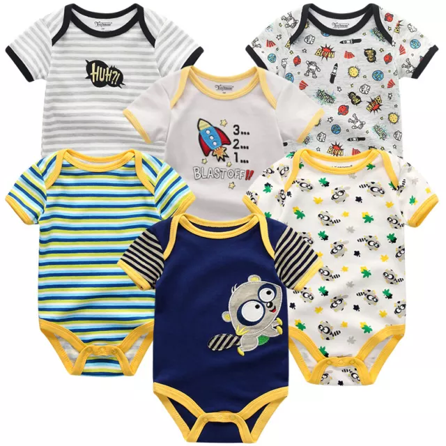 3pc Ropa De Bebe Recien Nacido 0-12 Meses Trajes Bebes Monos Monitos Varon Niã±a