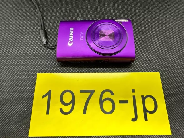Canon IXY 600F Cámara digital compacta Púrpura 12.1MP Zoom 8x Sin tarjeta SD 2