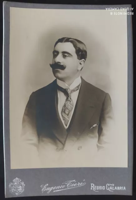 Reggio Calabria - Studio Fotografico Eugenio Tieri - Splendida Foto Cartonata
