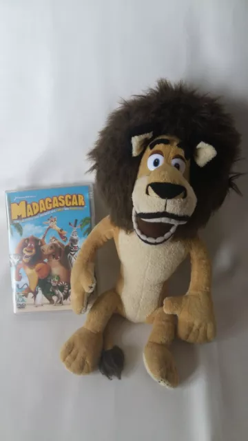 Alex The Madagascar Lion Plus DVD Bundle Dreamworks