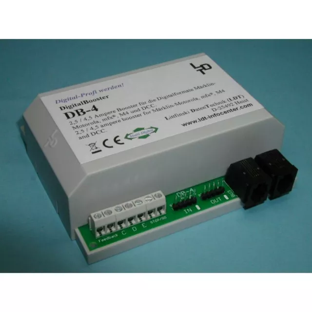 Littfinski LDT 080073 - DigitalBooster (für 2,5 oder 4,5 Ampere) Neuware