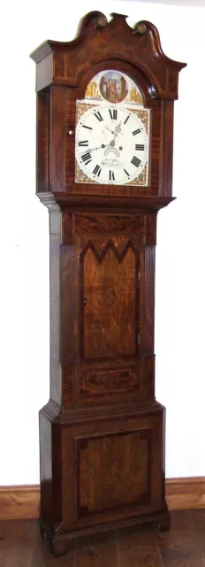 Antique ROCKING FATHER TIME Longcase Grandfather Clock : HAY WOLVERHAMPTON 2