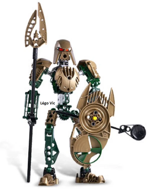 Lego 8762 Bionicle Toa Hagah Toa Iruini complet  + notice de 2005  -CN279