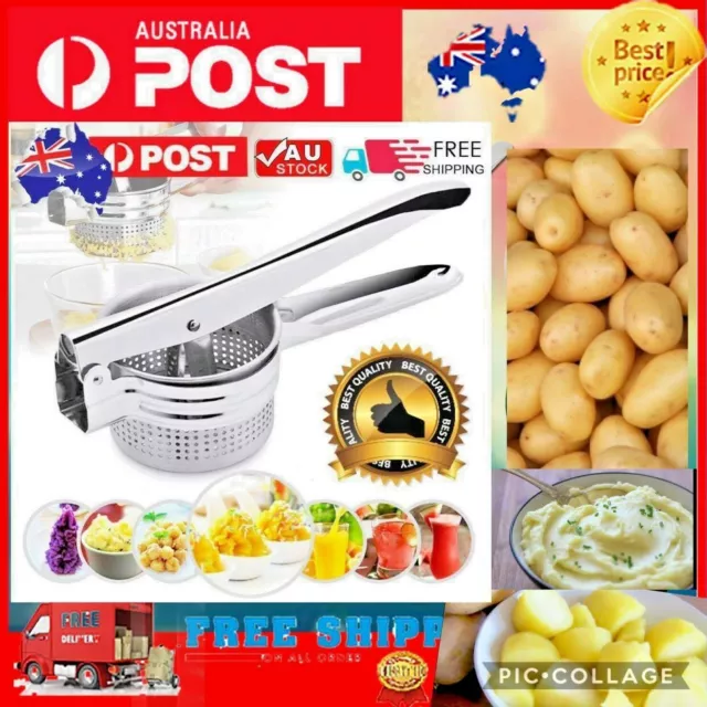 NEW ARRIVAL Stainless Steel Potato Ricer Masher Press Strong Au 2020 Ricer new