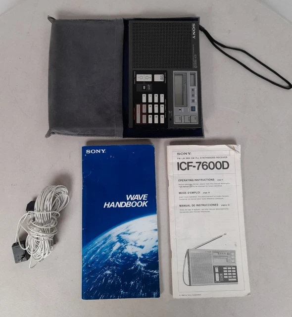Radio Sony ICF 7600DS Multiband AM FM (Gebraucht) in Zuzgen für CHF 26