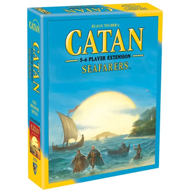 Settlers of Catan 5th Edition Seafarers Extension for 5-6 Players