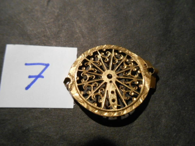 Grand Coq De Montre à Gousset Ancienne - Style Louis XV / Louis XVI - Mécanique - Occasion - Pièce De Collection