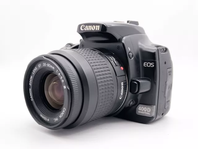 Canon EOS 400D Spiegelreflexkamera DSLR EF 35-80mm III Objektiv | Refurbished