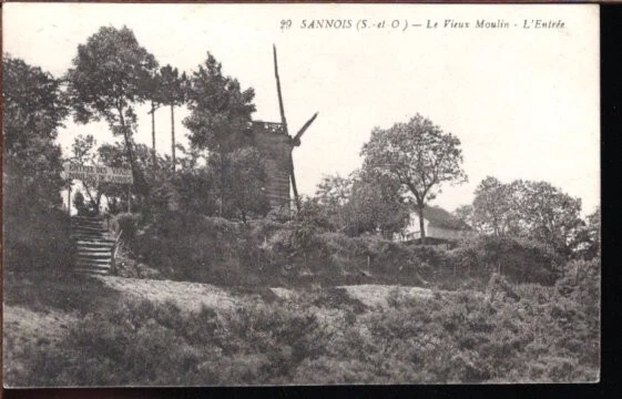95 - SANNOIS - Le Vieux Moulin - L'Entrée