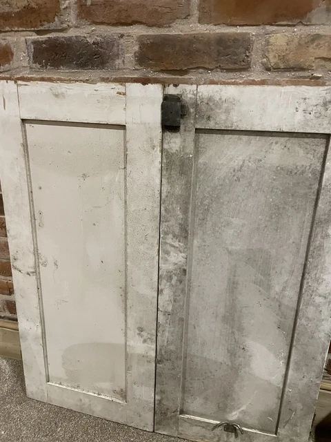 Painted Pine Alcove Cupboard Doors Free Delivery.
