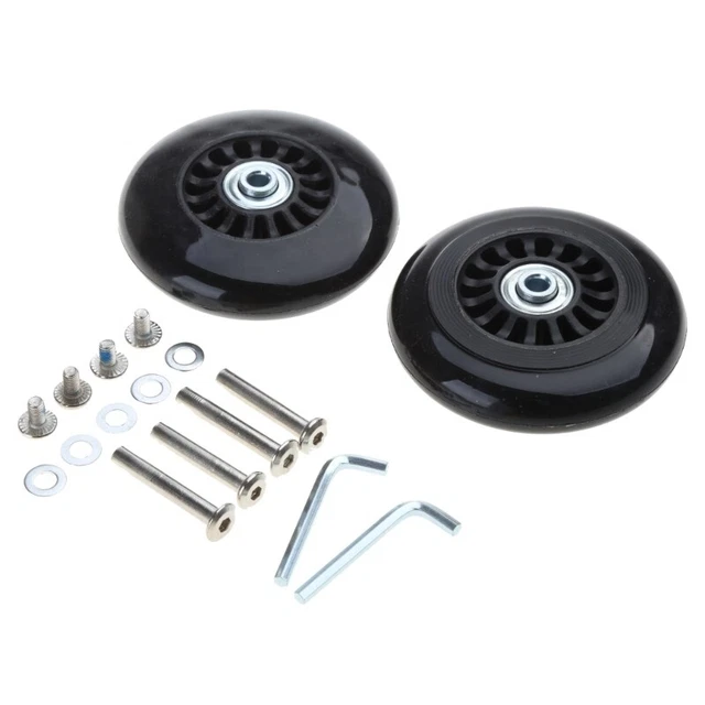 Trolley Casters for Luggage Box Suitcase Flexible Swivel Wheel Repair Accessory