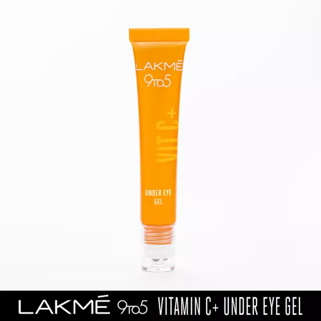 Nuevo juego de gel para debajo de los ojos Lakme 9 a 5 Vit C+ (15 g), juego...