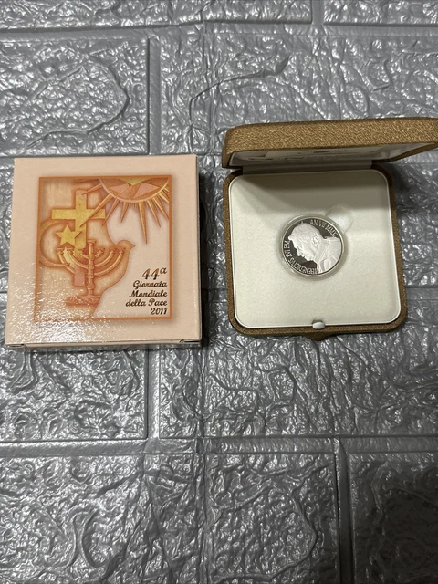 5 Euro Vaticano 2011 Argento - giornata mondiale della pace