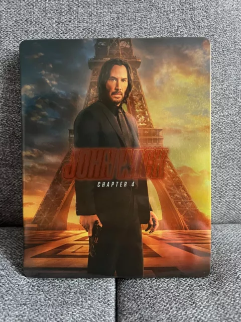 John Wick 4 4K UHD Blu-ray Steelbook Novamedia   / Selten & OOP / DEUTSCHE  DISK