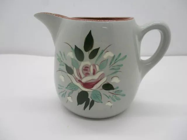 Stangl Pottery Bella Rosa Creamer Pitcher 4.5" Tall