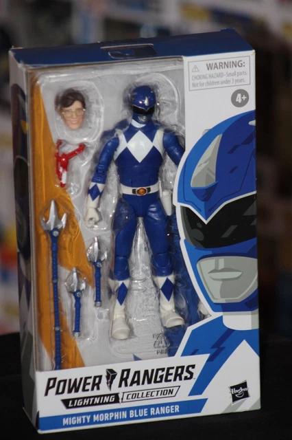 Hasbro Power Rangers Lightning Collection Mighty Morphin Blue Ranger 6" Figure