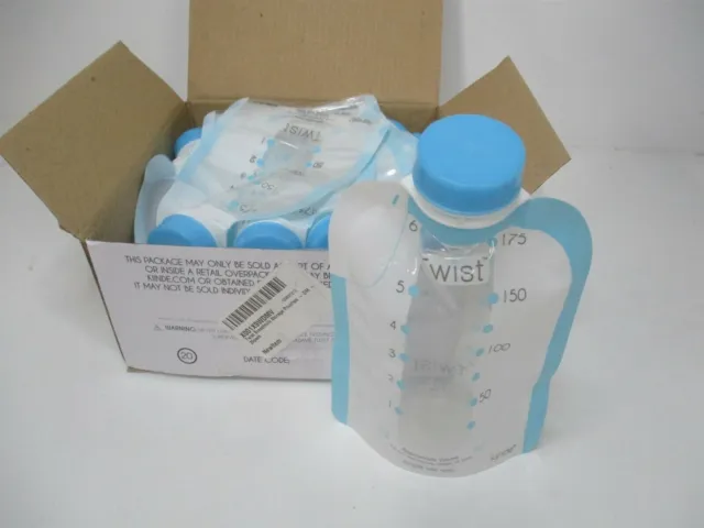 Kiinde Twist Pouch (8oz) - 2x 20ct (40 ) Breast Milk Storage New Sealed Boxes