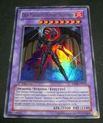 Evil Hero Fiend 2x DEMONE MALICIOUS EROE MALVAGIO • Comune • LED5 IT020 • 1Ed 