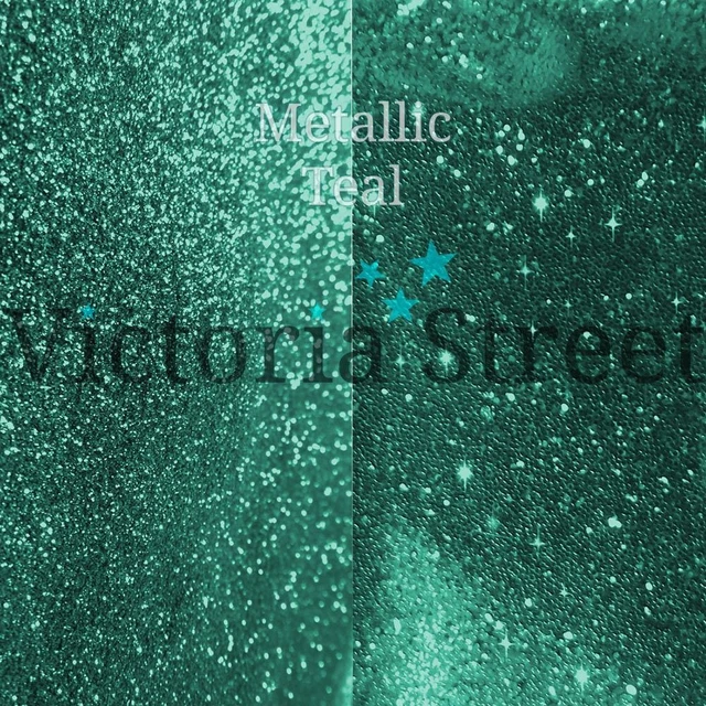 Victoria Street Glitter - Metallic Teal - Fine 0.008" / 0.2mm (Green Emerald)