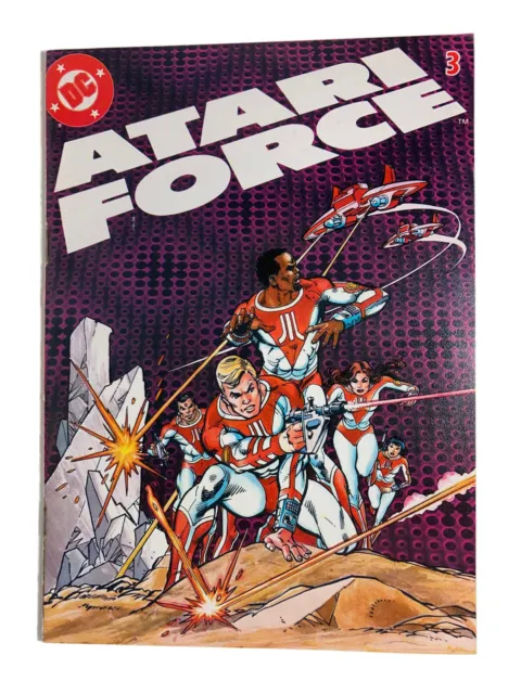 ATARI FORCE (DC, 1982) #3 MINI comic book  ATRIE FORCE 3
