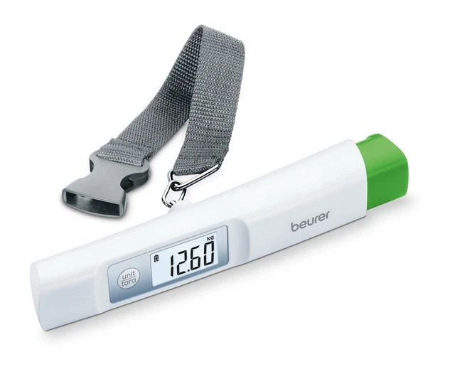 BEURER Kofferwaage LS 20 eco 10g Einteilung Überlastungsananzeige bis 50 kg