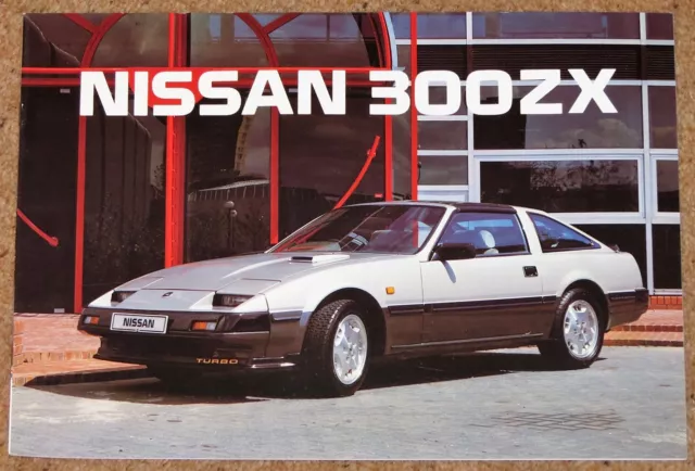 1986 NISSAN 300ZX and 300ZX TURBO UK Sales Brochure - Brand New Old Stock!!