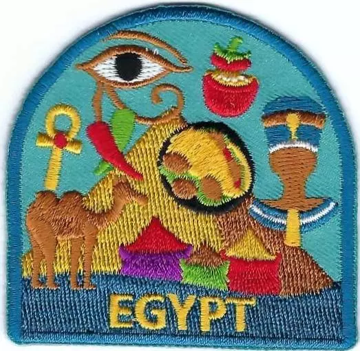 Country of Egypt Souvenir Patch