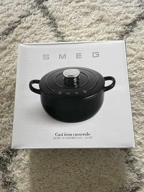 SMEG Gusseintopf/Bräter/Schmortopf