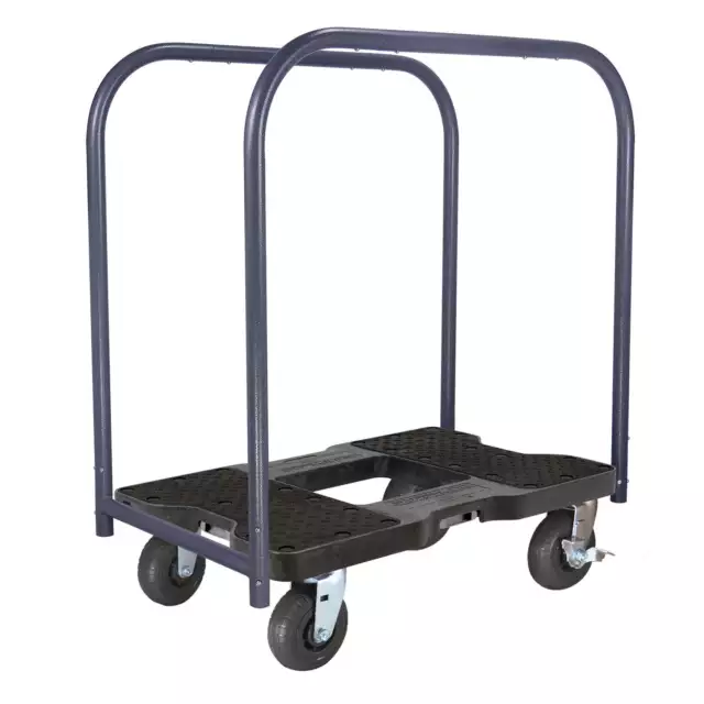 SNAP-LOC 1,600 lb Extreme-Duty Black-Ops E-Track Panel Cart Dolly