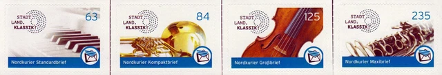 Deutsche Privatpos - Nordkurier - Stadt, Land, Klassik 2018, postfrisch