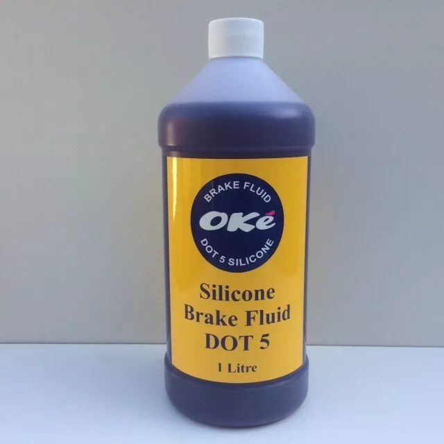 Oke DOT 5 Silicone Brake & Clutch Fluid x 5 Litre