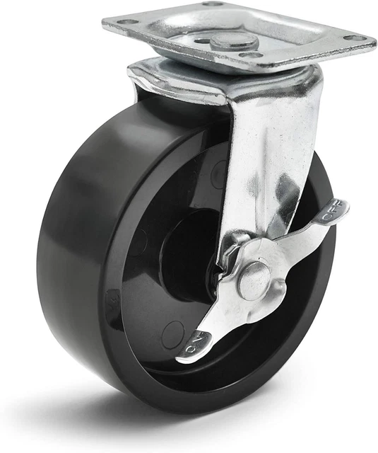Gladiator Ready-to-Assemble 4-Pack 5-in Plastic Swivel Caster Kit
