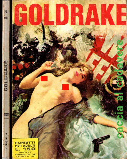 Goldrake L'agente Playboy N.98 - Erregi 1970