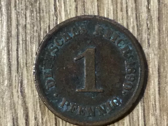 1 Pfennig Kaiserreich 1890 - 1916 J.10